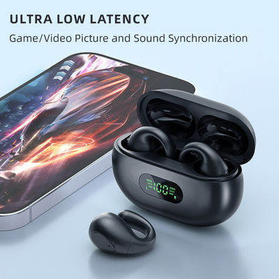 Wasserdicht IPX-5 OWS Gaming-Ohrhörer mit geringer Latenz Stereo True Wireless für das Fahren, Mitnehmen und Treffen