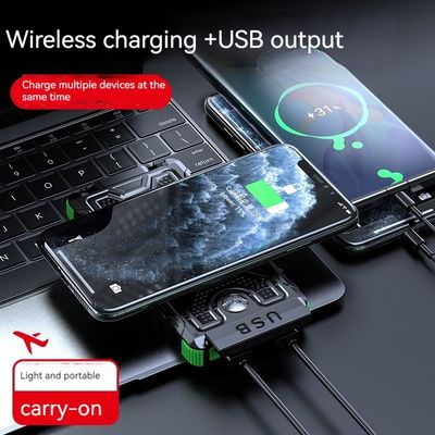 Mobiltelefone Geräte 10000mAh Solarenergiebank mit Kompass und 2.1A Ausgang