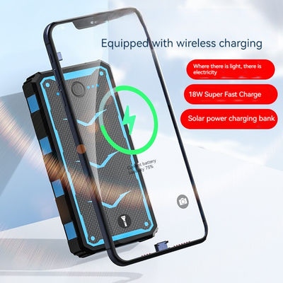 Schutz vor Überladung 20000mah Li-Polymer-Batterie Solarenergiebank für Mobiltelefone
