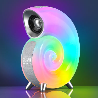 Phantom Music Rhythm Light LED Tischlampe mit Conch LED Nachtlicht und Stereo BT Lautsprecher